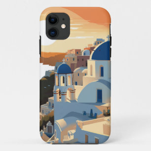 SANTORINI GREECE #1 iPhone 11 CASE