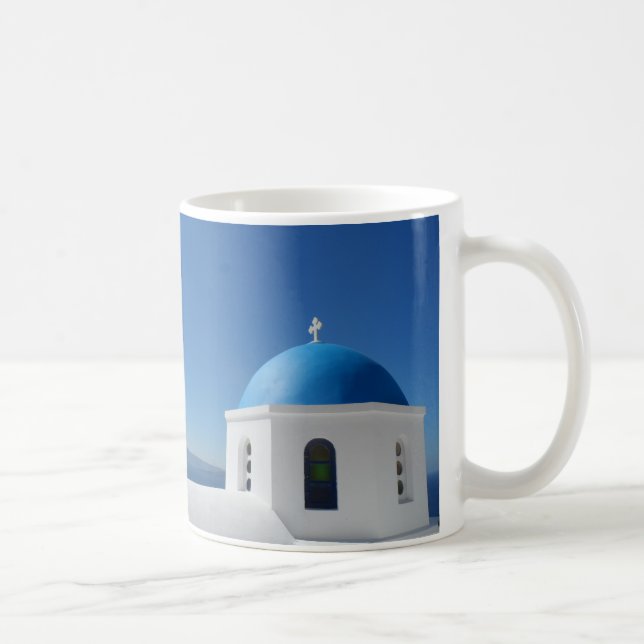 Santorini, Greece Coffee Mug (Right)