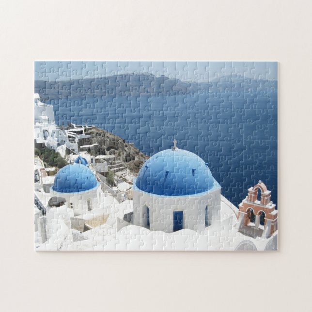 Santorini Greece Jigsaw Puzzle (Horizontal)