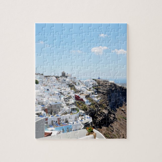 Santorini Greece  Jigsaw Puzzle (Vertical)