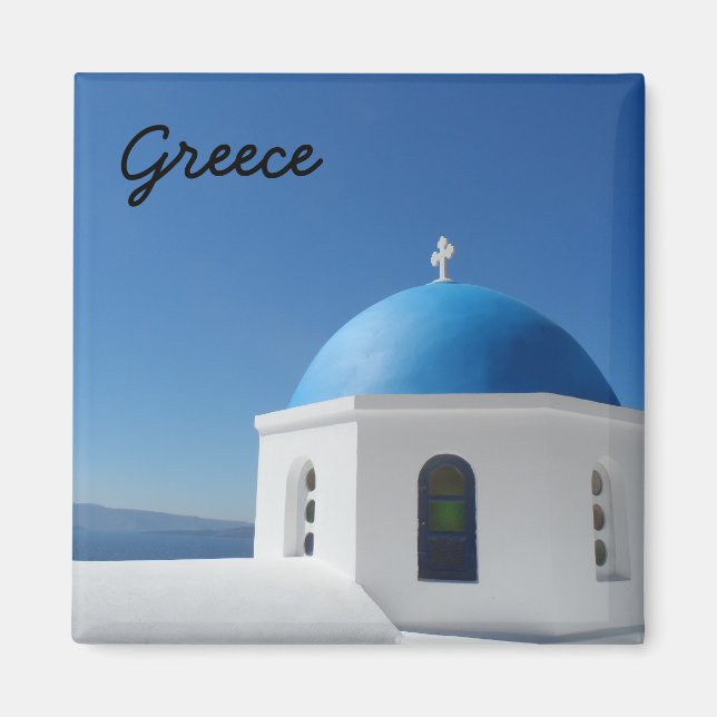 Santorini, Greece Magnet (Front)