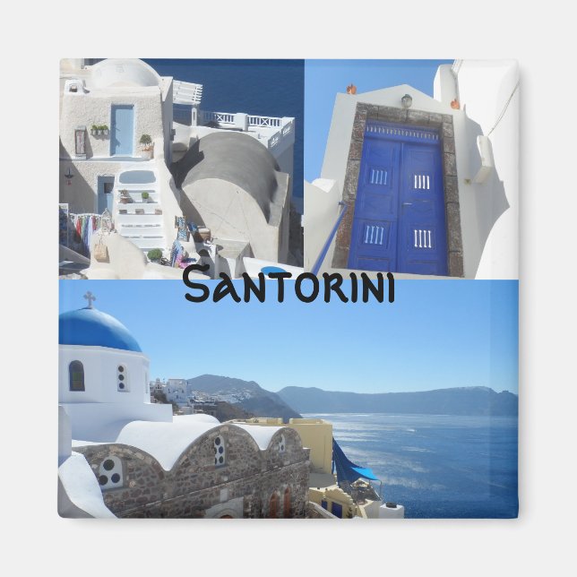 Santorini, Greece Magnet (Front)