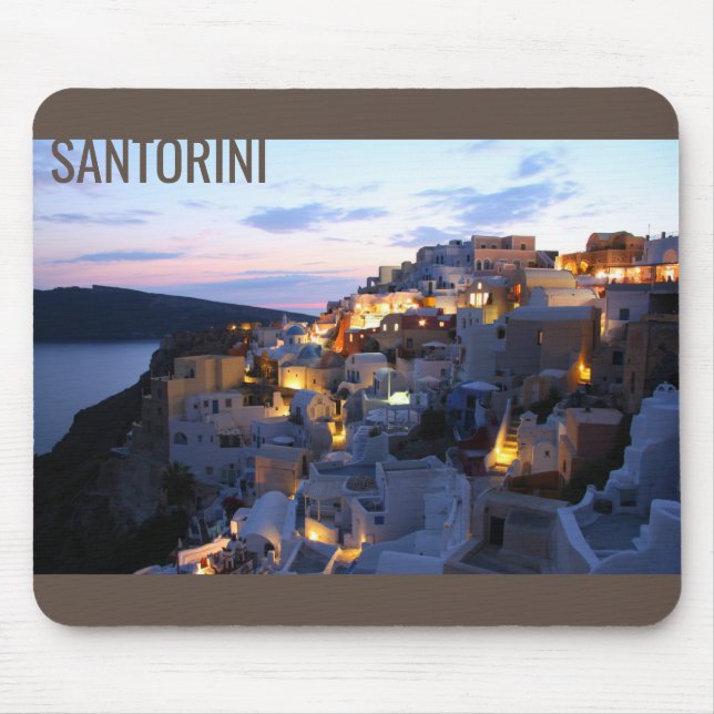 Santorini - Greece Mouse Pad (Front)