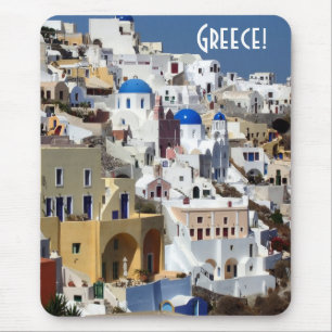 Santorini, Greece Mouse Pad