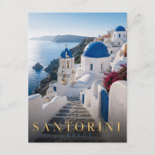 Santorini Greece Oia Caldera REALMS Postcard