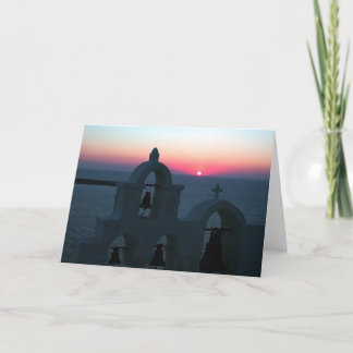 Santorini Greece photo Colette Guggenheim Card
