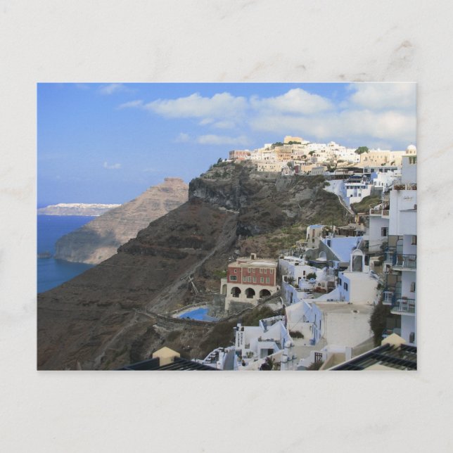 Santorini, Greece Postcard (Front)