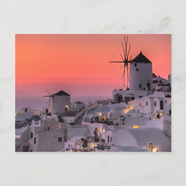 Santorini, Greece Postcard (Front)