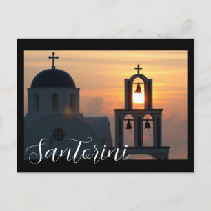 Santorini  Greece Postcard