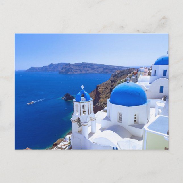Santorini, Greece Postcard (Front)