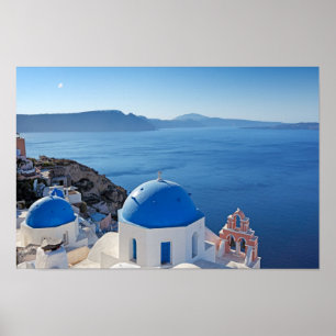 Santorini, Greece Poster