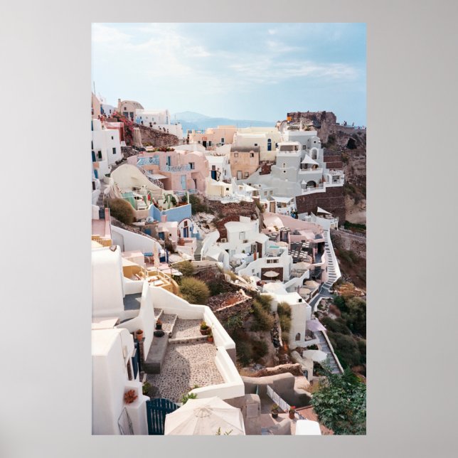 SANTORINI GREECE POSTER (Front)