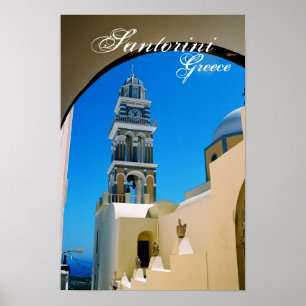 Santorini, Greece Poster