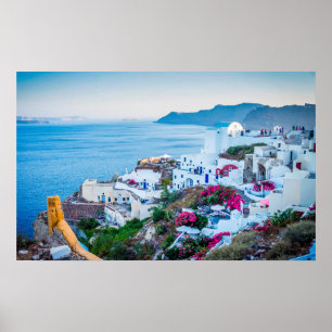 Santorini Greece Poster