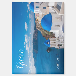 Santorini Greece Scenic Magnet Souvenir