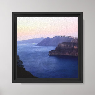 Santorini Greece Souvenir Canvas Print