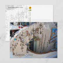 Santorini, Greece Souvenirs - postcard