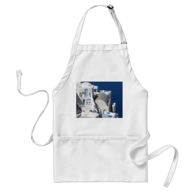 Santorini, Greece Standard Apron (Front)