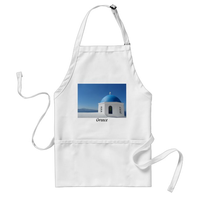 Santorini, Greece Standard Apron (Front)