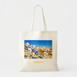 Santorini Greece Tote Bag
