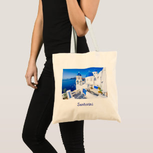 Santorini Greece Tote Bag
