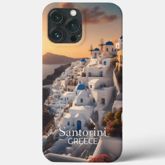 Santorini, Greece: Unforgettable Vacation Paradise iPhone 13 Pro Max Case
