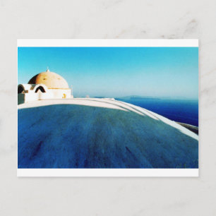 Santorini Greek Island Photo Colette ( CHG) Postcard