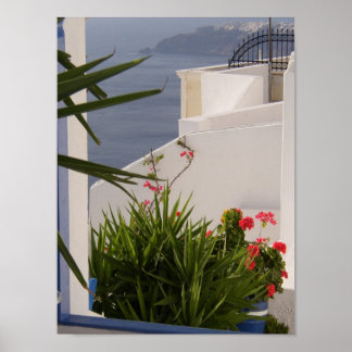 Santorini Greek Islands Poster
