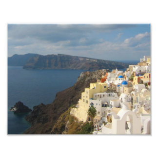 Santorini in the Afternoon Sun Photo Print
