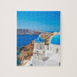 Santorini Island - Caldera, Greece Jigsaw Puzzle