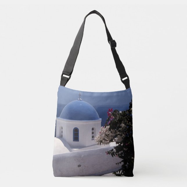 Santorini, island, Greece, Bag, Tote (Front)