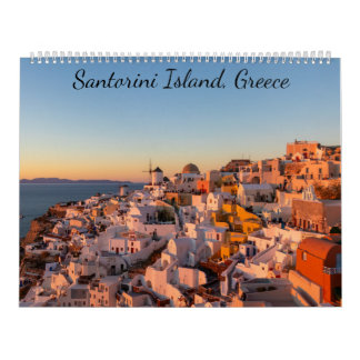 Santorini Island, Greece Photo Calendar
