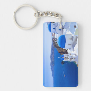 Santorini Key Ring