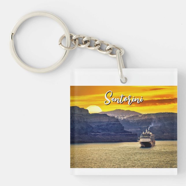 Santorini Key Ring (Front)