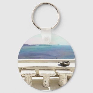 Santorini Key Ring