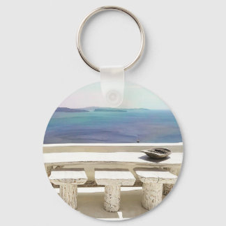 Santorini Key Ring