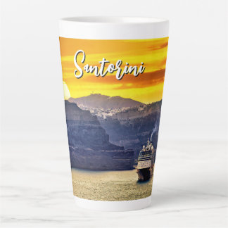 Santorini Latte Mug