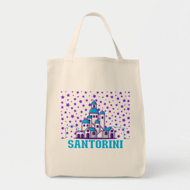 Santorini Memory.b Tote Bag (Front)