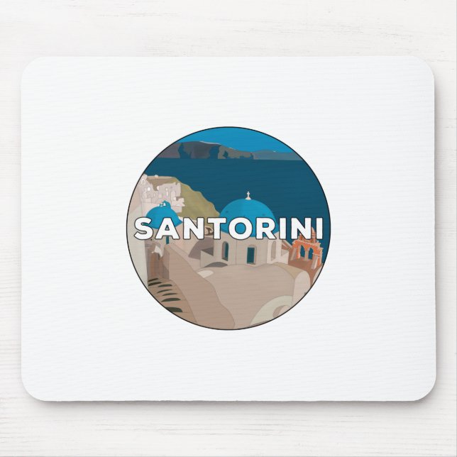 Santorini Mouse Pad (Front)
