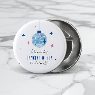 Santorini Musical disco bachelorette 3 Cm Round Badge