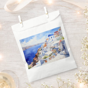 Santorini Oia Favour Bag
