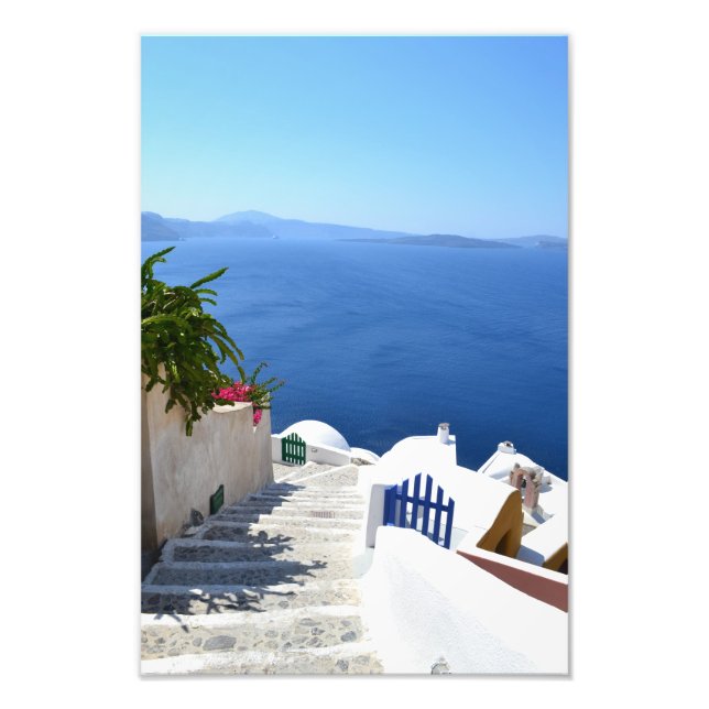 Santorini Photo Print (Front)