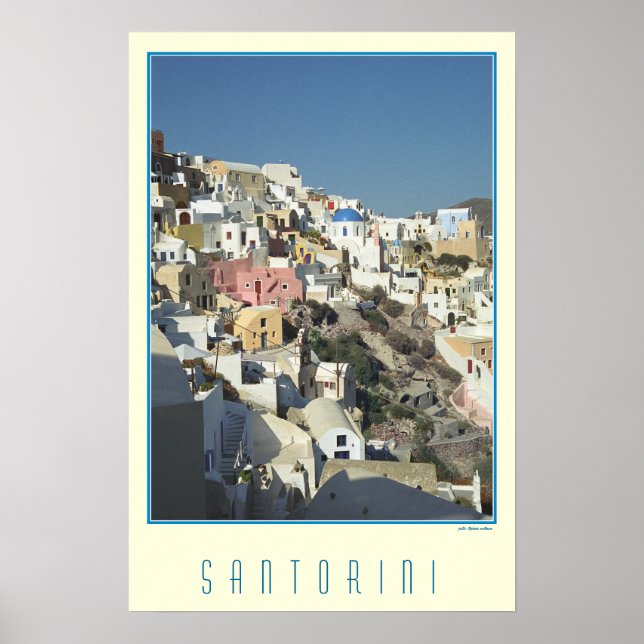 Santorini Photograpy Print (film) (Front)