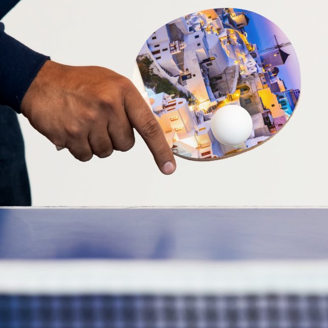 Santorini Ping Pong Paddle (Insitu)