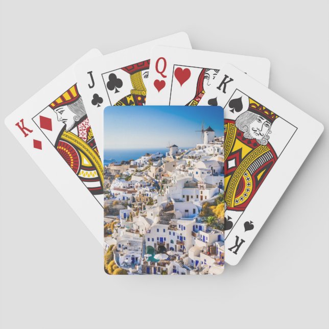 Santorini Playing Cards (Back)