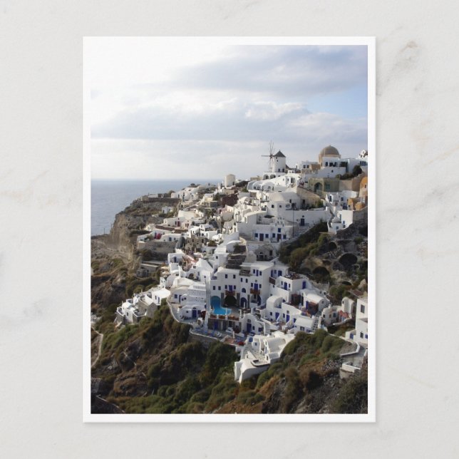 Santorini Postcard (Front)