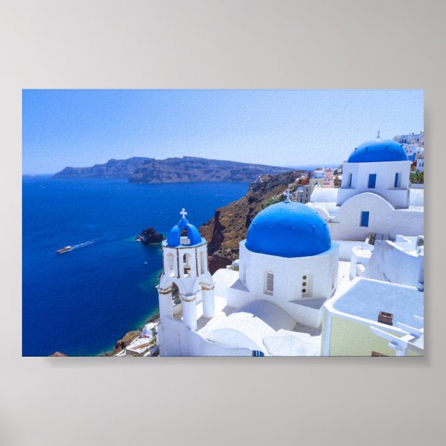 Santorini Poster (Front)