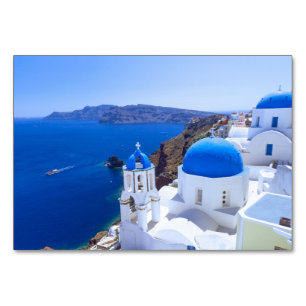 Santorini Table Number
