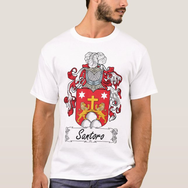 Santoro Family Crest T-Shirt (Front)