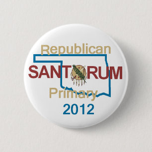 Santorum OKLAHOMA Button
